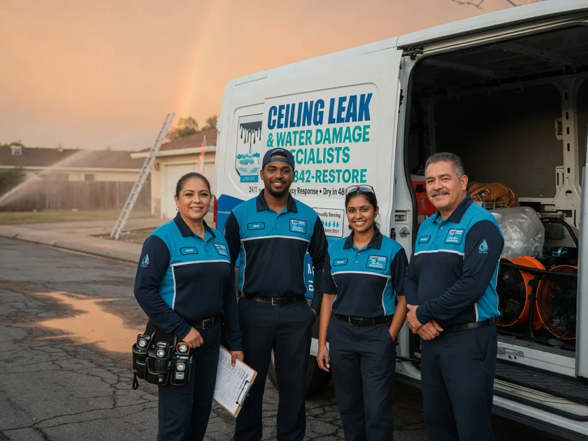 Ceiling Leak Cleanup company in Millrift, PA